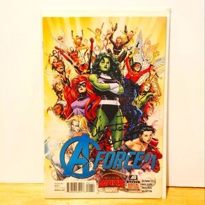 Marvel A-Force #1 Comic Book - Signed By Marguerite Bennett